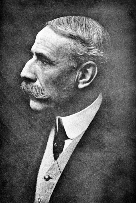 Elgar and his moustache in 1917