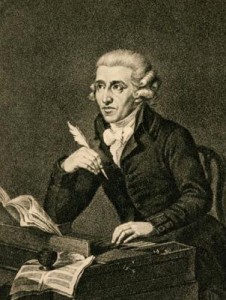 Haydn listening to the radio, thinking "did he just steal the tune of my last symphony?!?!?"