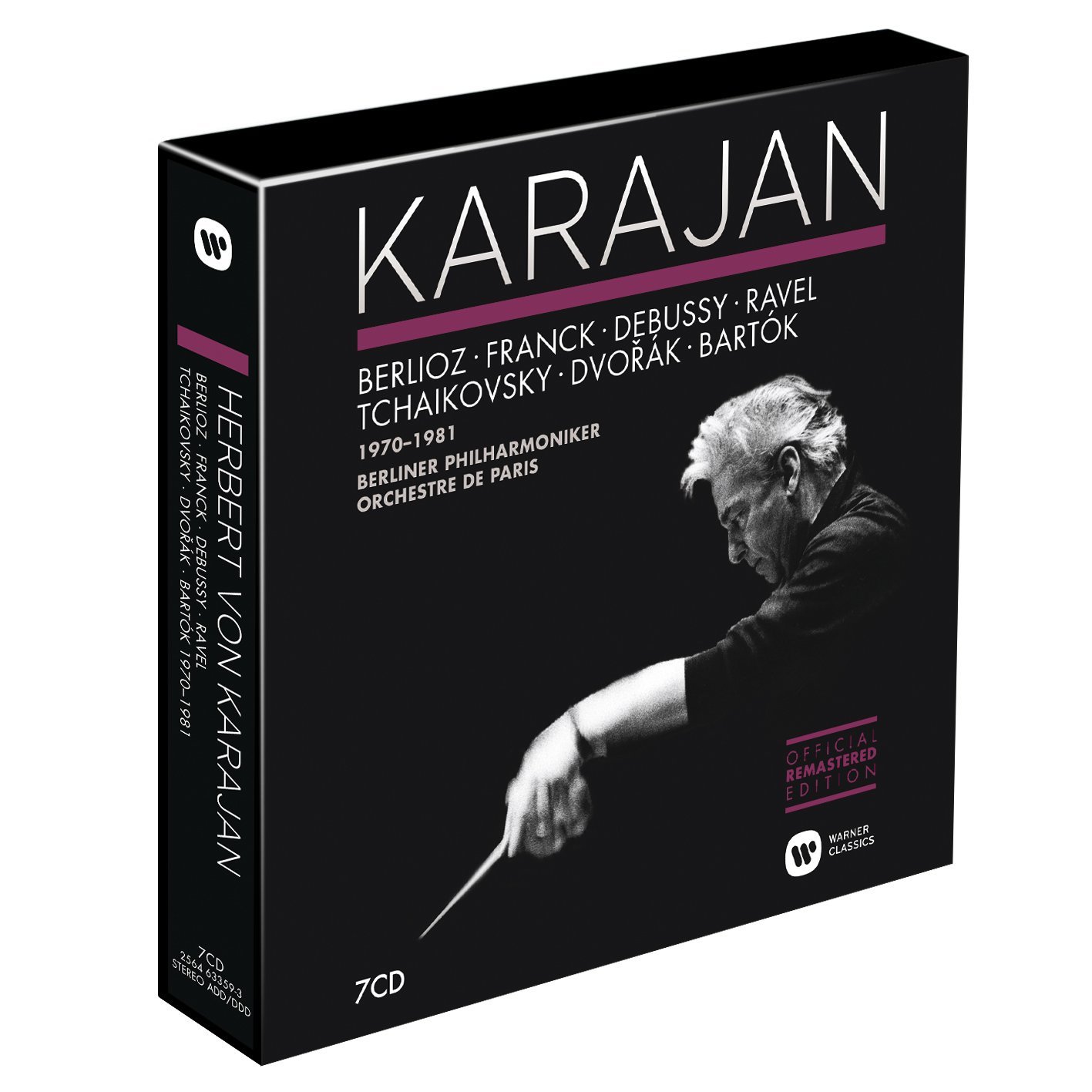 Karajan 25th Anniversary Special- Music of Ravel, Debussy and Bartok