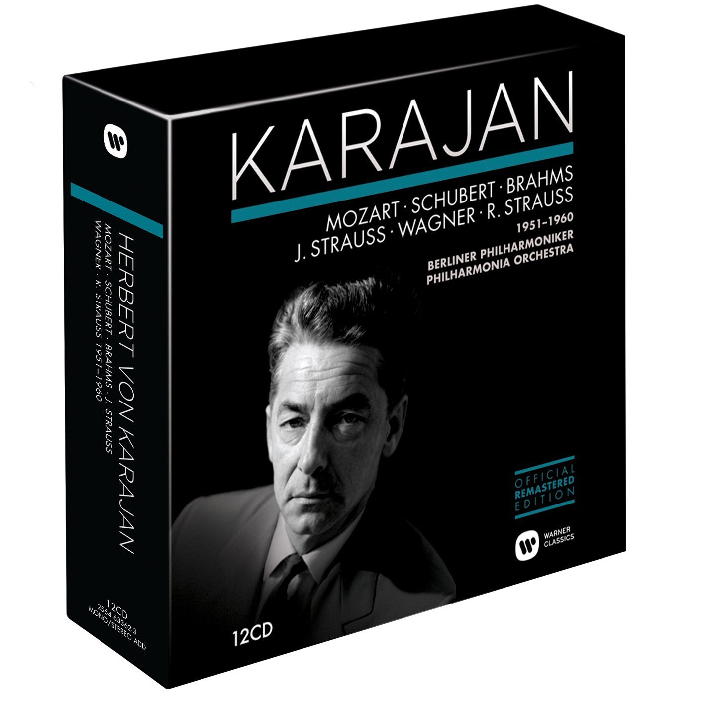 Karajan 25th Anniversary Perspectives part 2- Music of Mozart, Brahms, Strauss, Strauss and Wagner